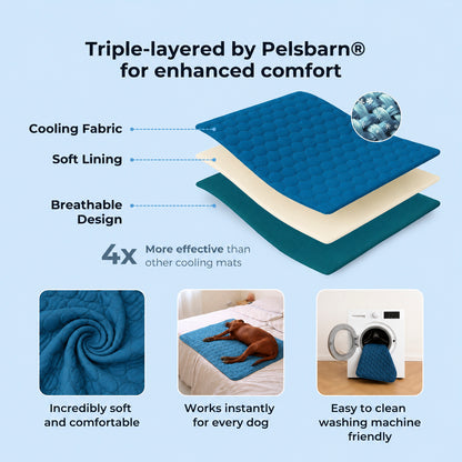 Dog Cooling Mat for Summer | Cooling Pet Mat for Dogs
